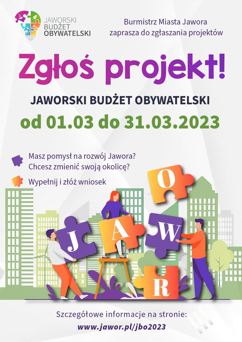 Jawor: Rusza budżet obywatelski