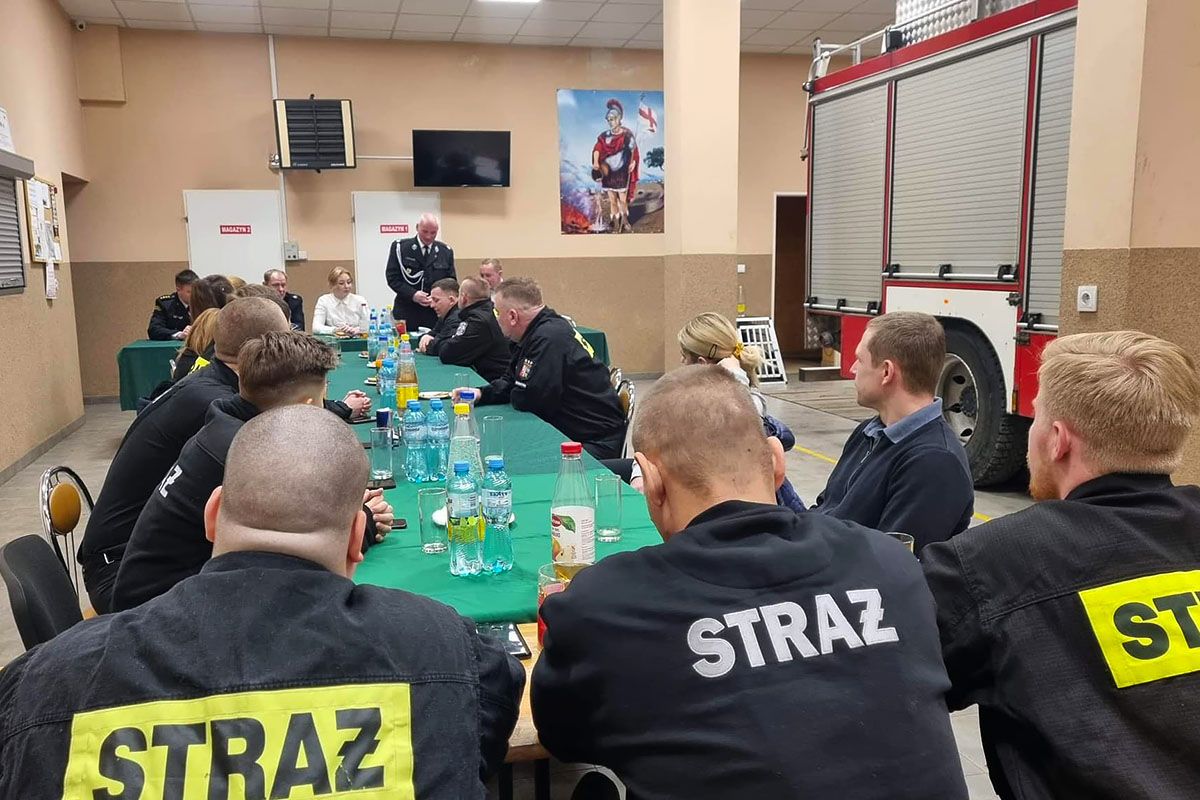Bogatynia: Strażackie zebranie