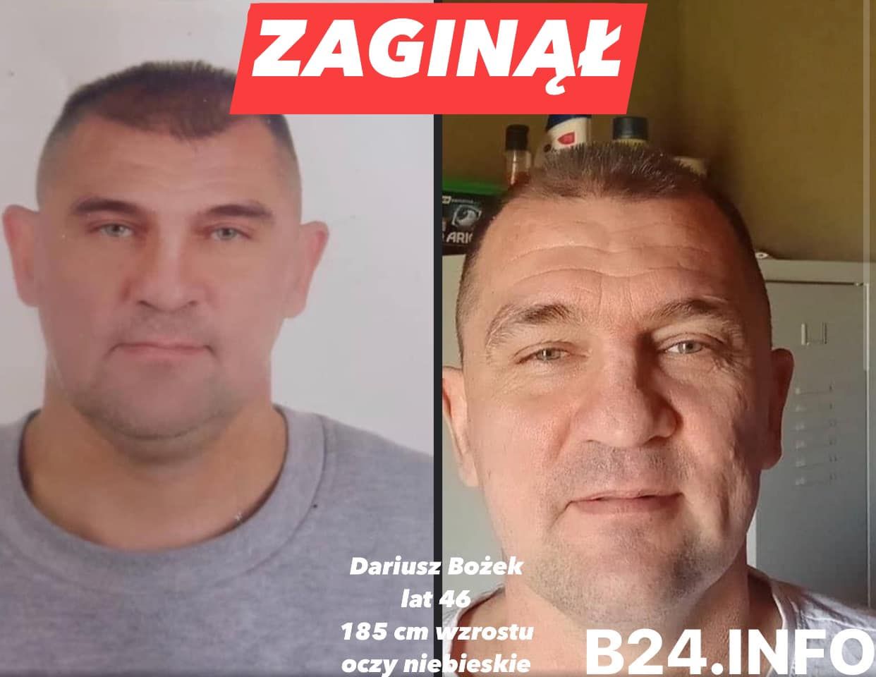 Bogatynia: Zaginął Dariusz Bożek