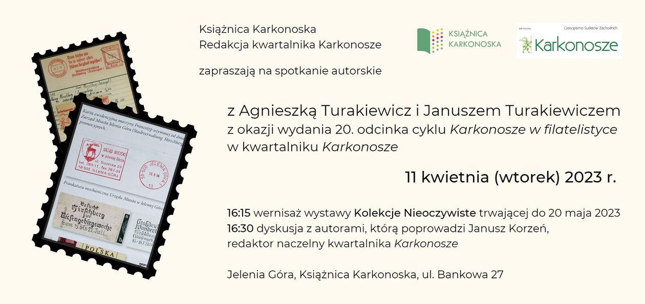 Jelenia Góra: Karkonosze na znaczkach
