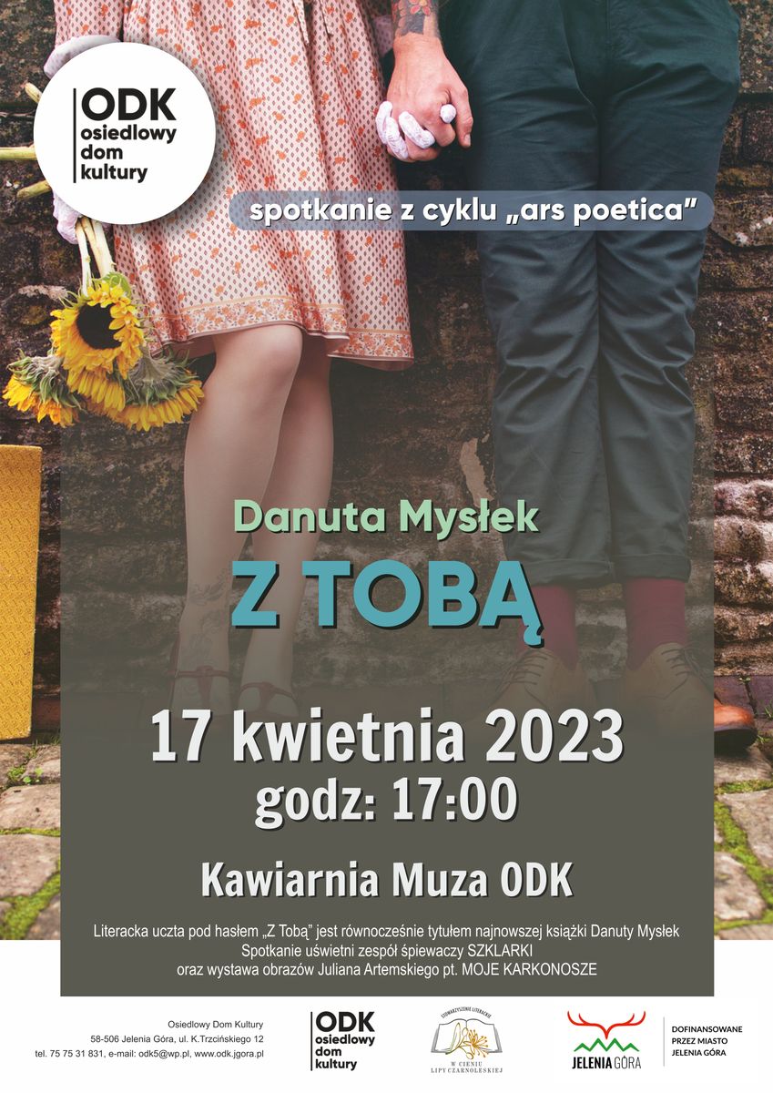 Jelenia Góra: Ars poetica z Danutą Mysłek