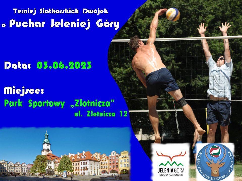 Jelenia Góra: Zapraszają na turniej siatkarskich dwójek