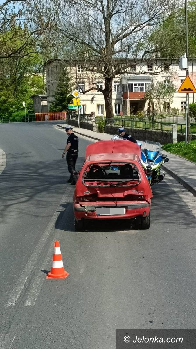 Piechowice: Kolizja przed przejściem