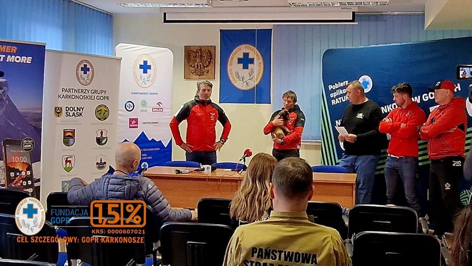Karkonosze: Do goprowców dołączy czworonożny ratownik