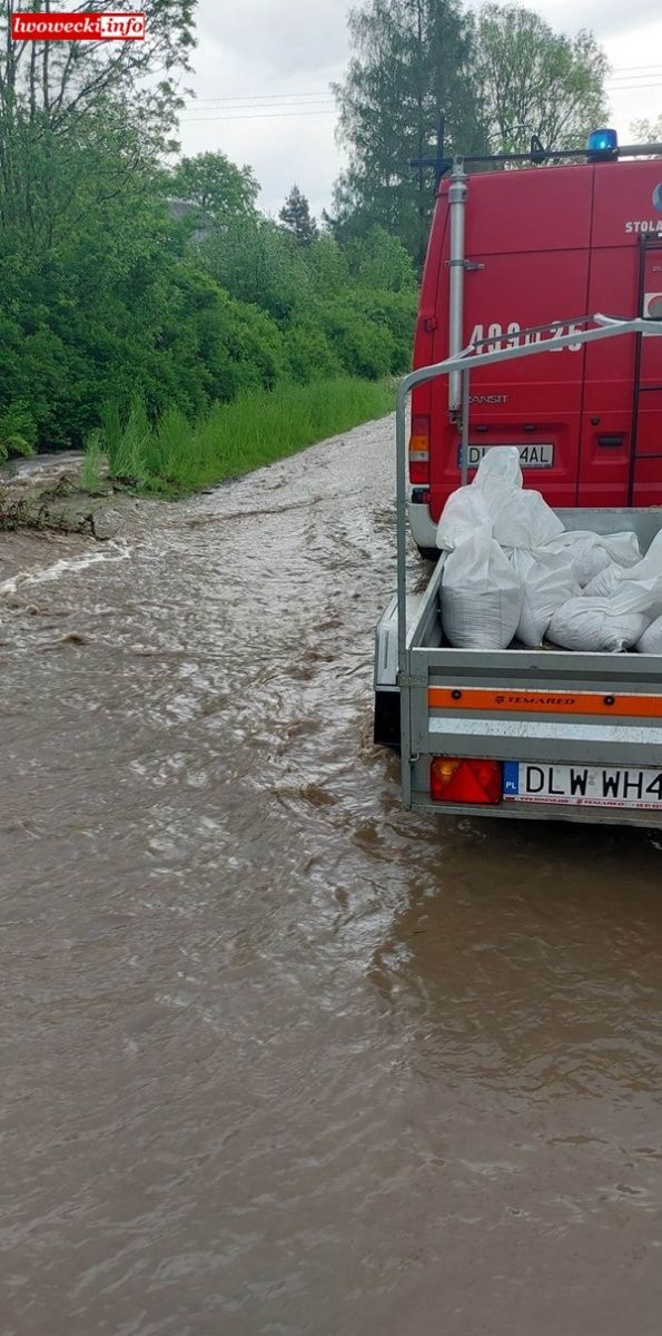 Powiat: Podtopienia w powiecie