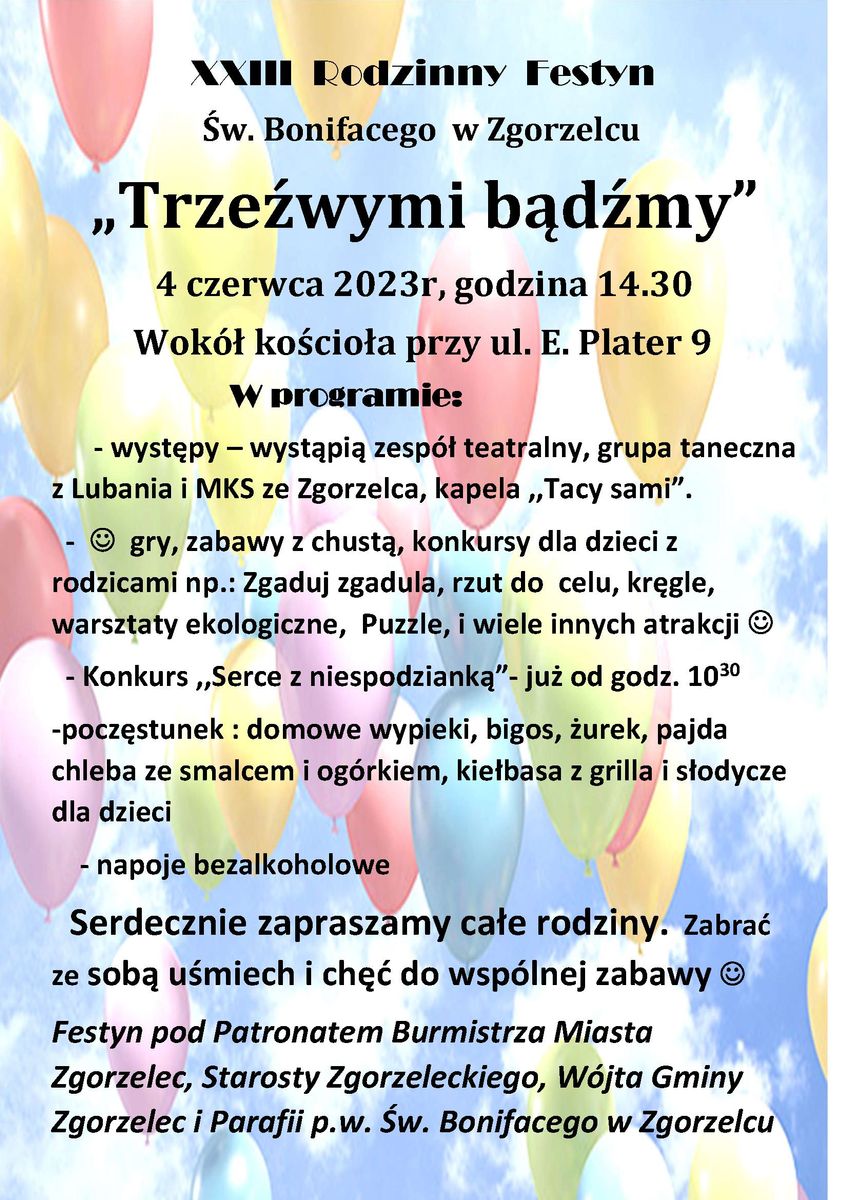 Zgorzelec: Zaproszenie na festyn