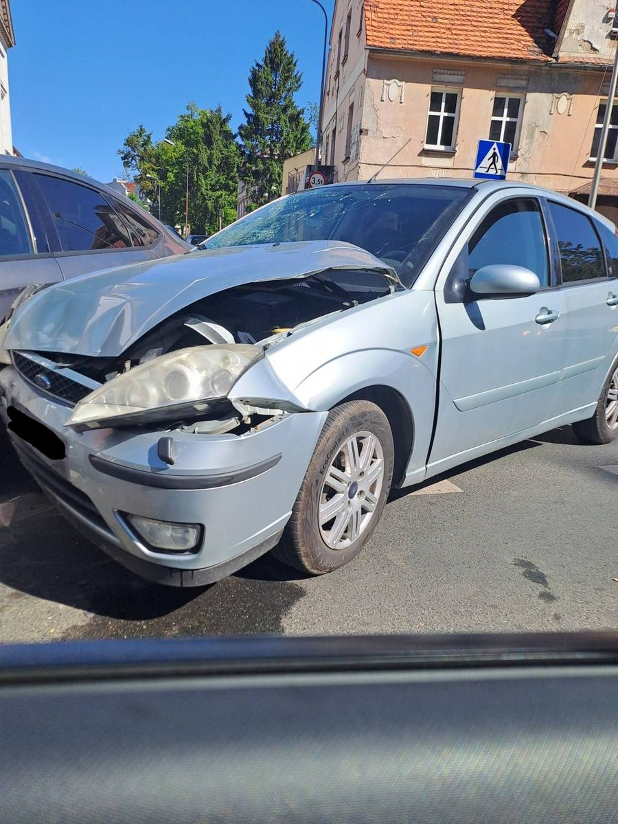 Jelenia Góra: Kolizja koło sądu