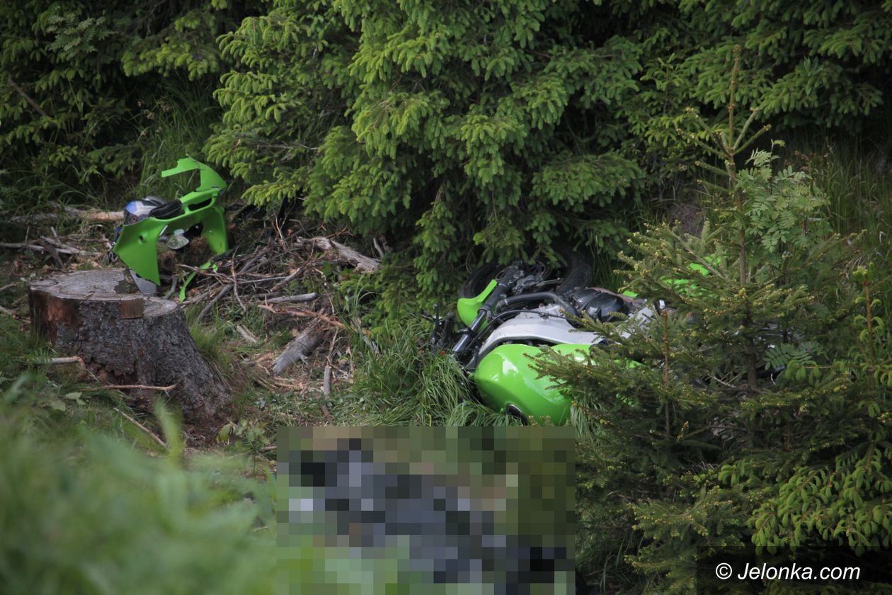 Kowary: Śmierć motocyklisty
