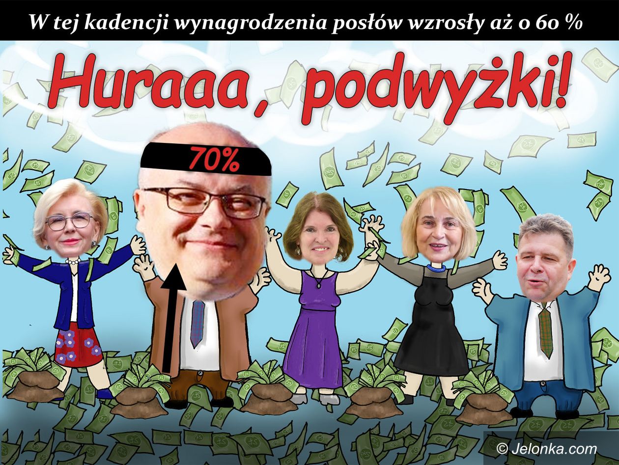 Region/Kraj: Coraz więcej pieniędzy dla posłów i senatora