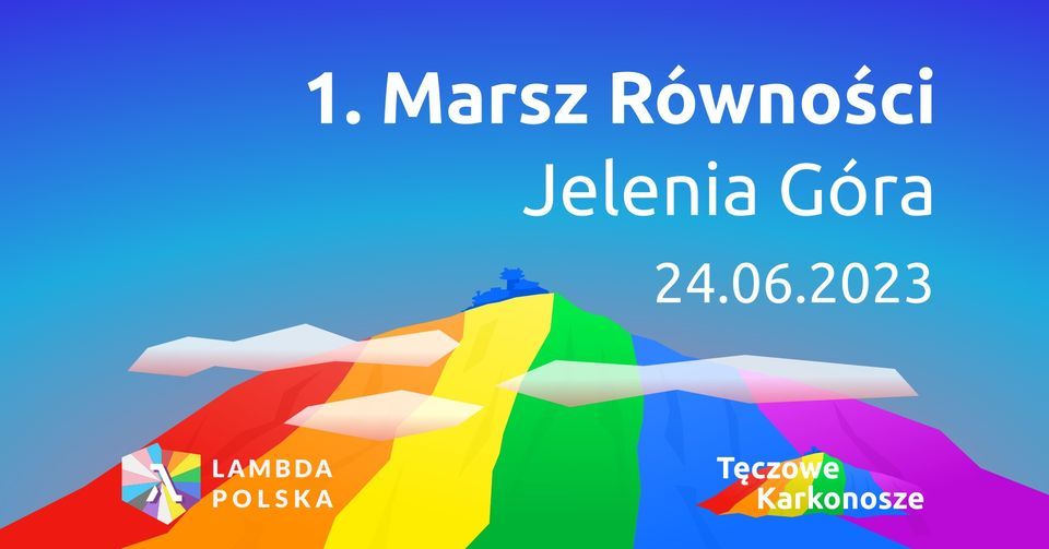 Jelenia Góra: Pierwszy Marsz Równości [ZMIANA GODZINY]