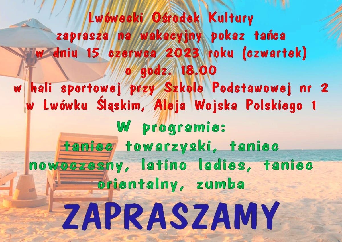 Lwówek Śląski: Zaproszenie na tańce
