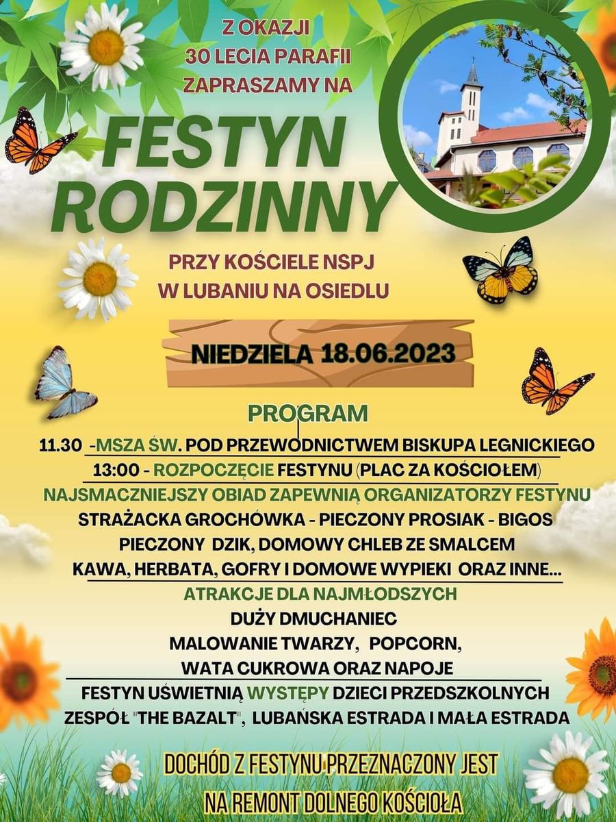 Lubań: Parafialny festyn