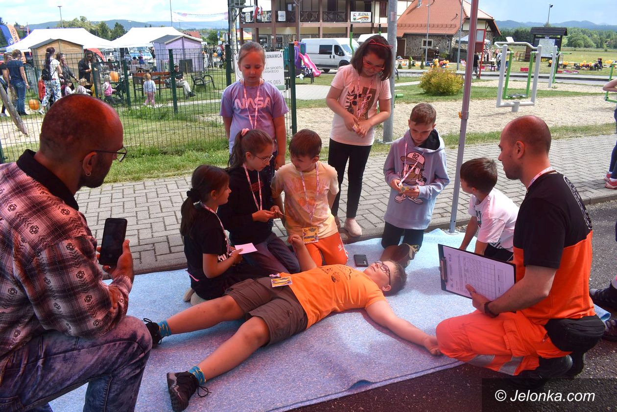Jelenia Góra/Sobieszów: Piknik w Sobieszowie dla małych ratowników