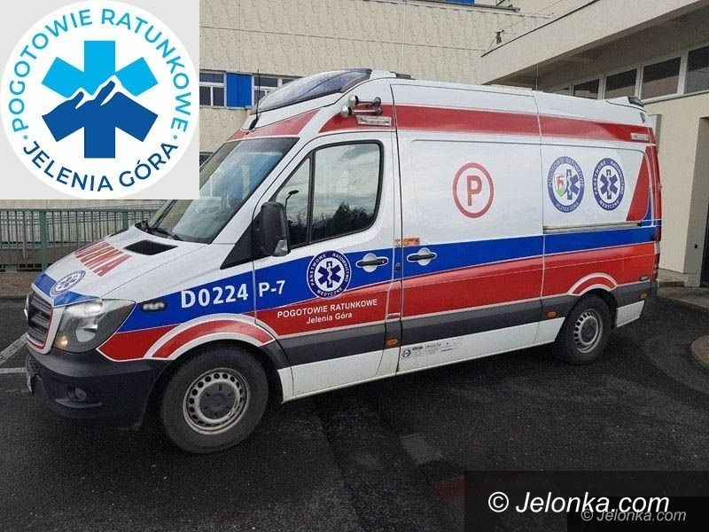 Jelenia Góra: Podtopiony uratowany