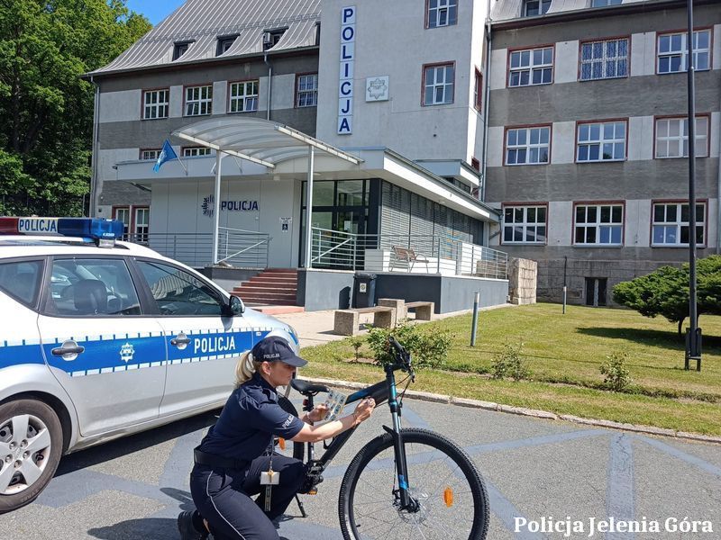 Jelenia Góra: Rower oznakowany!