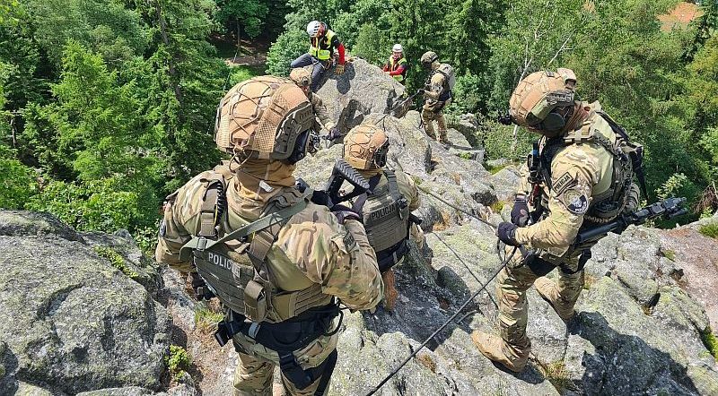 Karpacz: Górskie szkolenie antyterrorystów