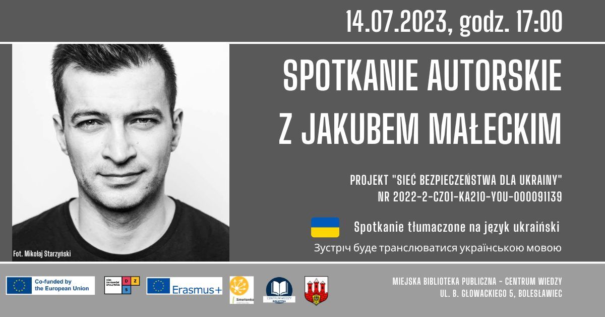 Bolesławiec: Spotkanie z pisarzem