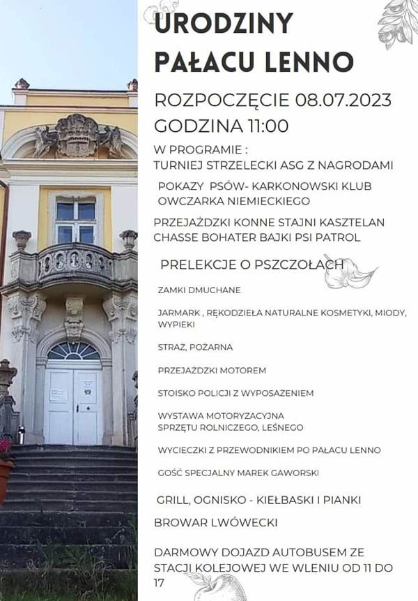 Wleń: Zaproszenie na urodziny