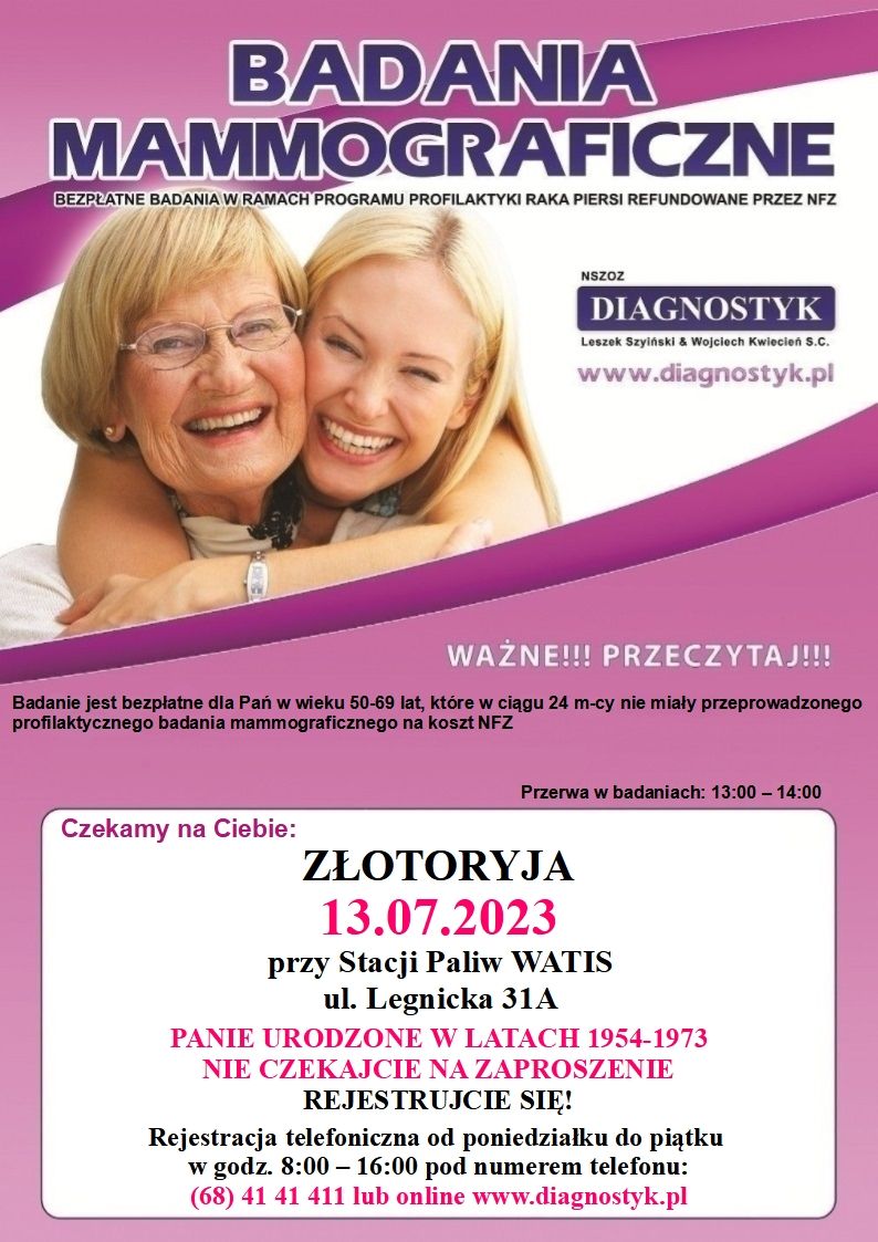 Złotoryja: Dla zdrowia kobiet