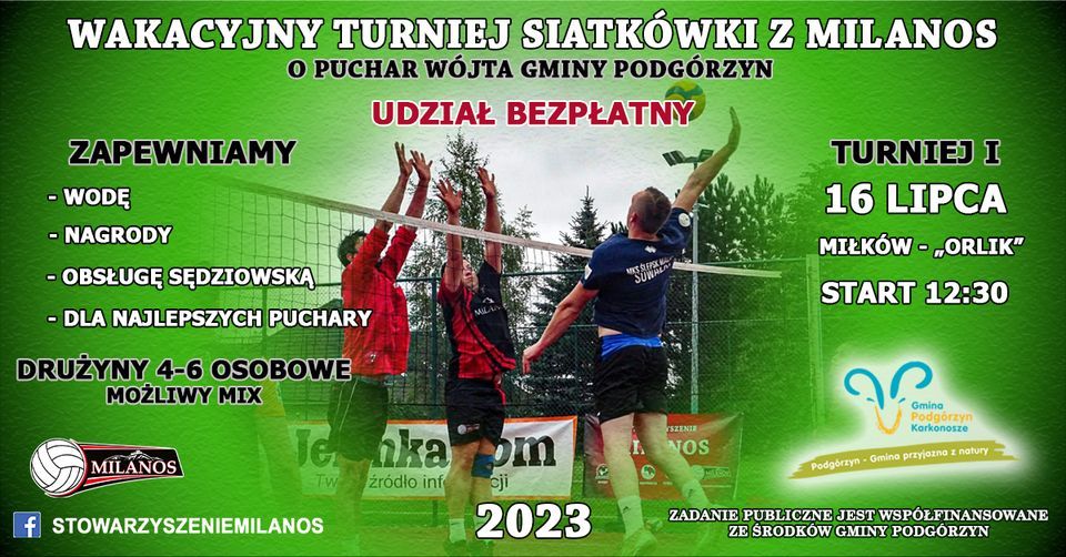 Region: Wakacyjny turniej siatkówki z Milanos