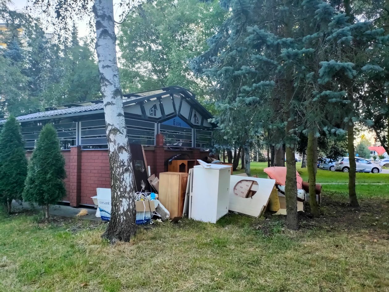 Jelenia Góra: Wysypisko pod boksem