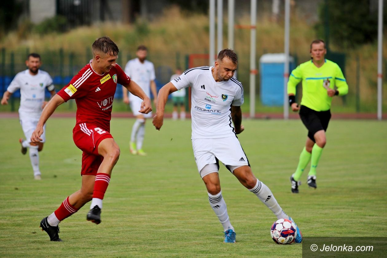 Jelenia Góra: Bez bramek z pierwszoligowcem