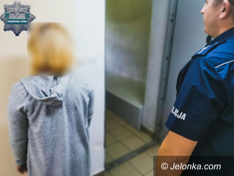 Lubawka: Złodziejka w markecie