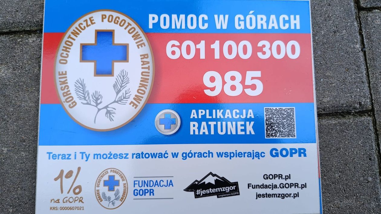Powiat: Te tabliczki pomogą ratować w górach