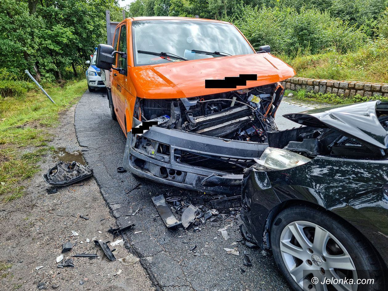 Piechowice: Znowu wypadek na zakręcie przed Piechowicami