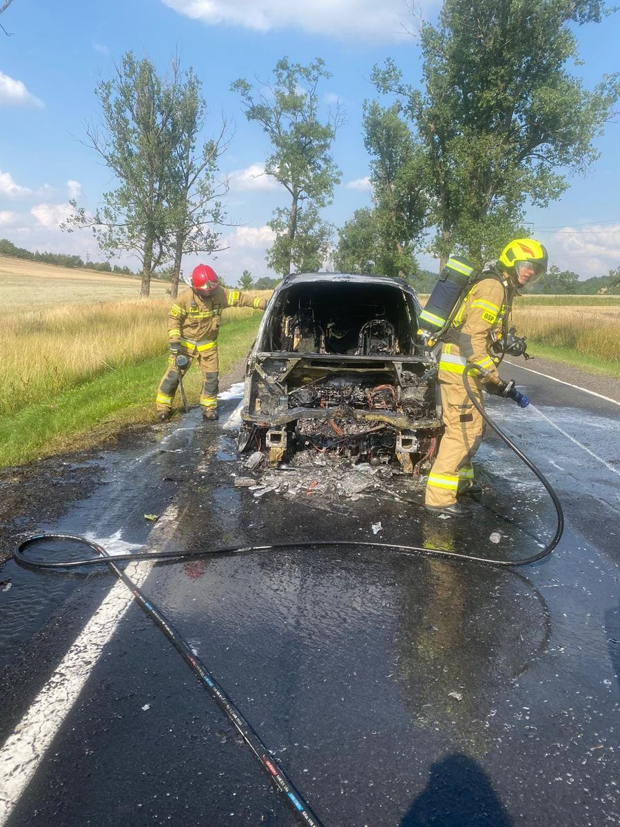 Marciszów: Spłonął doszczętnie