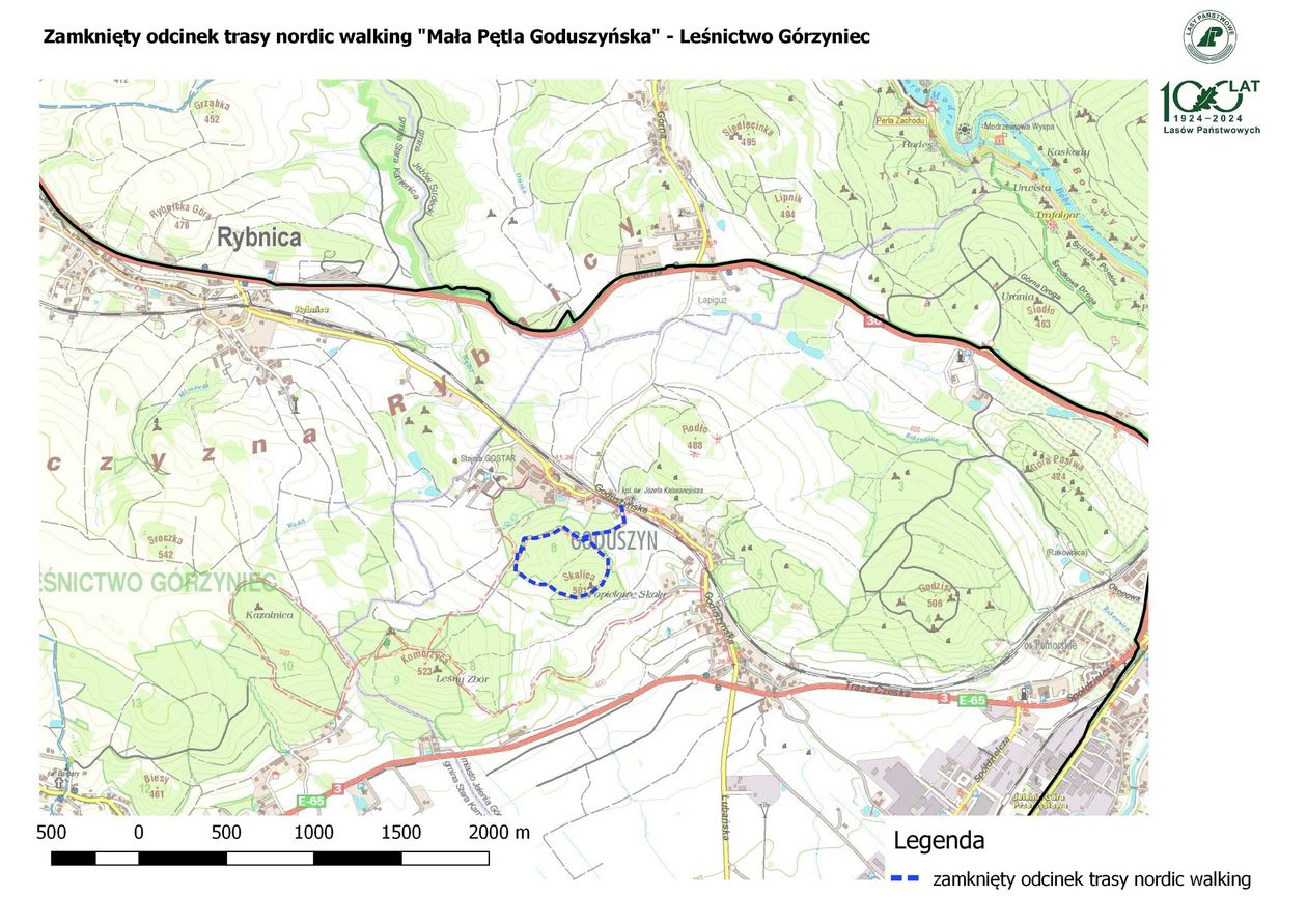 Goduszyn: Trasa nordic walking – utrudnienia