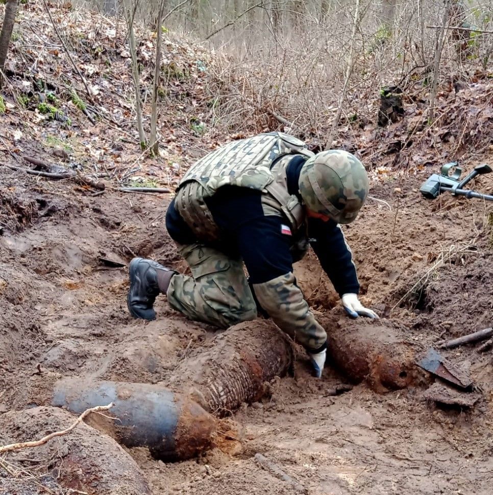 Region: Wycinają bomby z pni