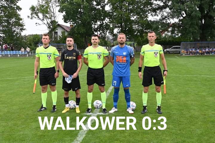 IV liga: Na boisku 1:4, finalnie walkower i 3:0!