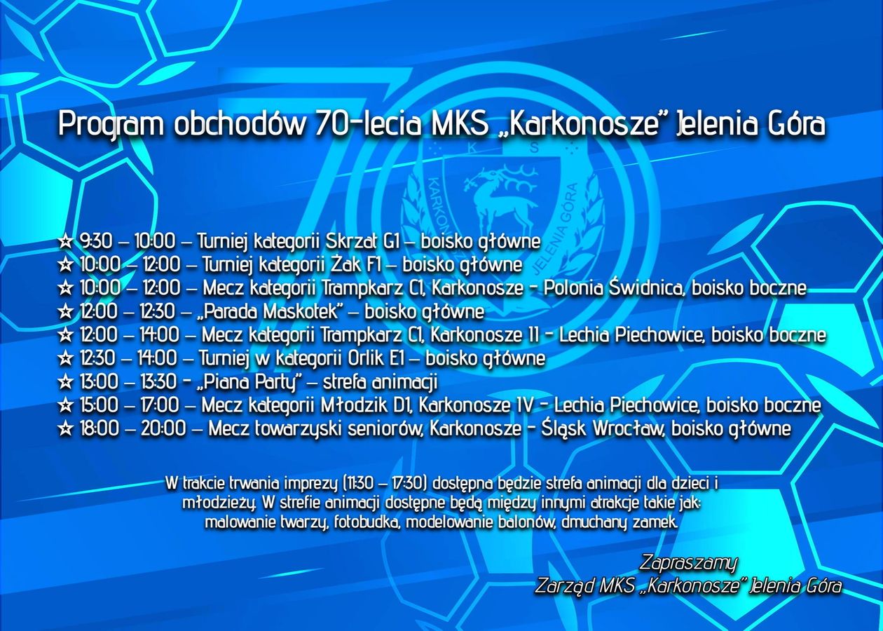 Jelenia Góra: 70 lat minęło – program imprezy