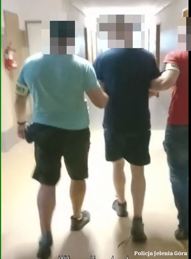 Jelenia Góra: Złapany do odsiadki