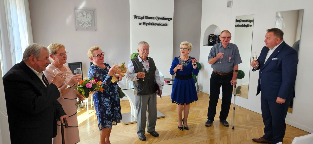 Mysłakowice: Medale na złote gody