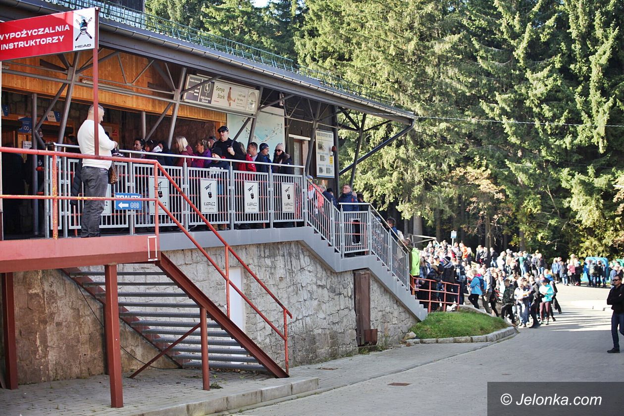 Karpacz: 2 godziny w kolejce