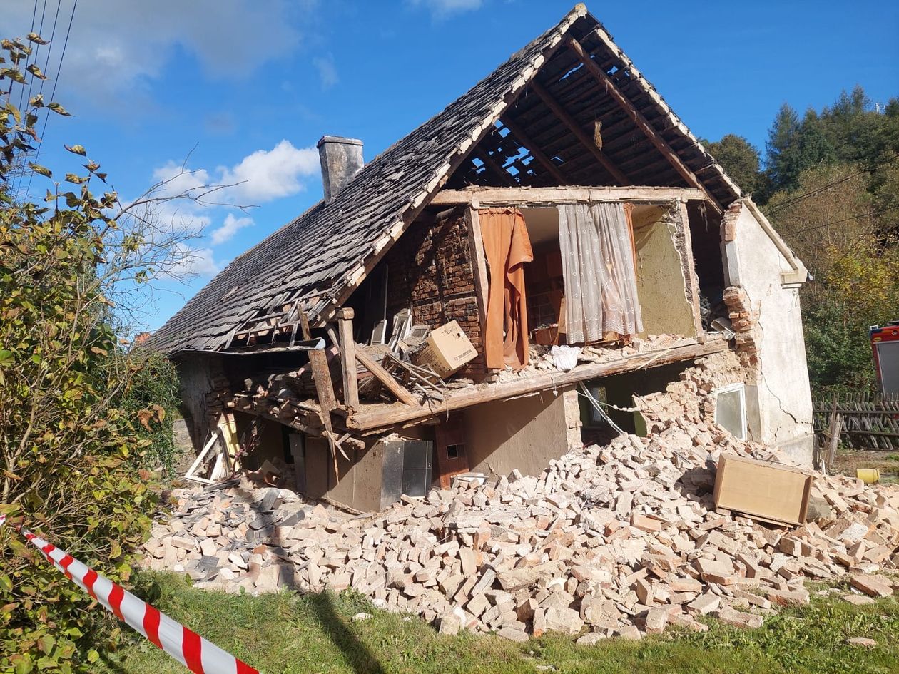 Stara Kamienica: Wybuchł gaz w Starej Kamienicy