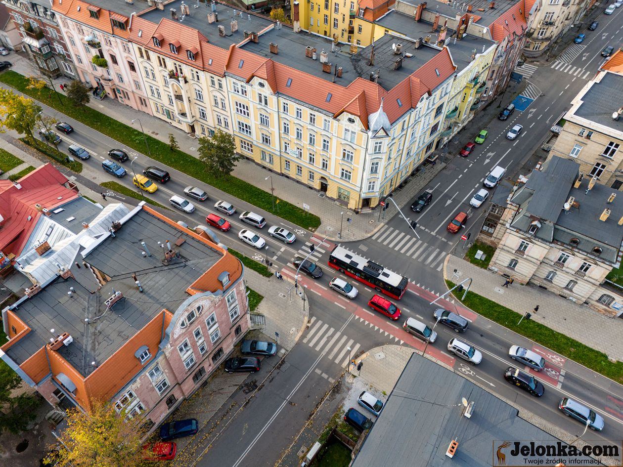 Jelenia Góra: Popołudnie w korkach