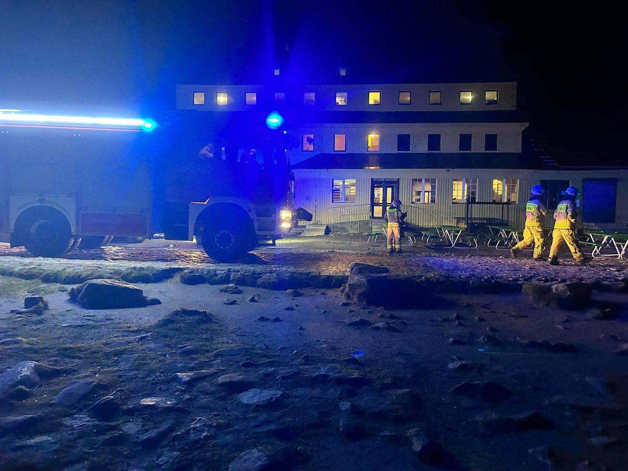 Karkonosze: Dom Śląski: kiep narobił dymu
