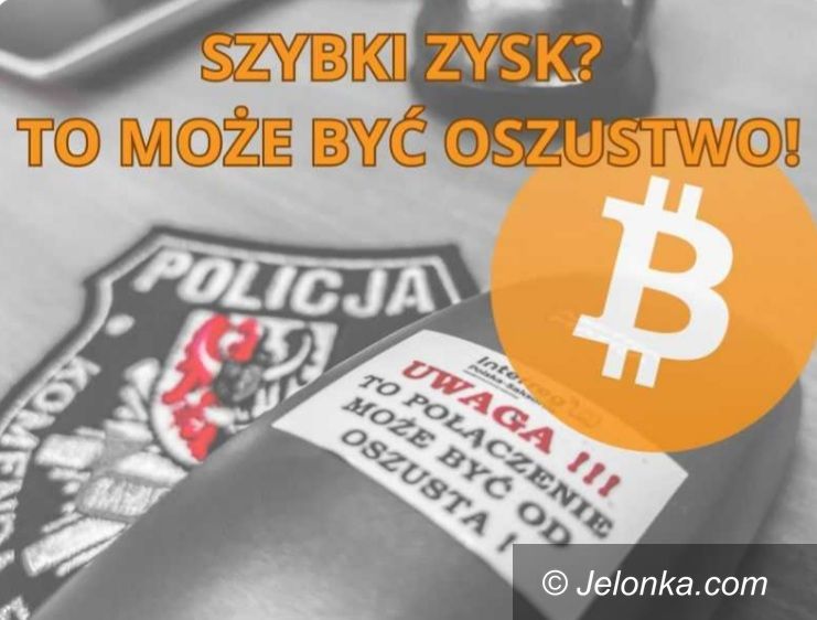 Kamienna Góra: Przekręt na kryptowaluty