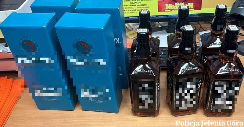 Jelenia Góra: Nakradł whisky za 1100 zł