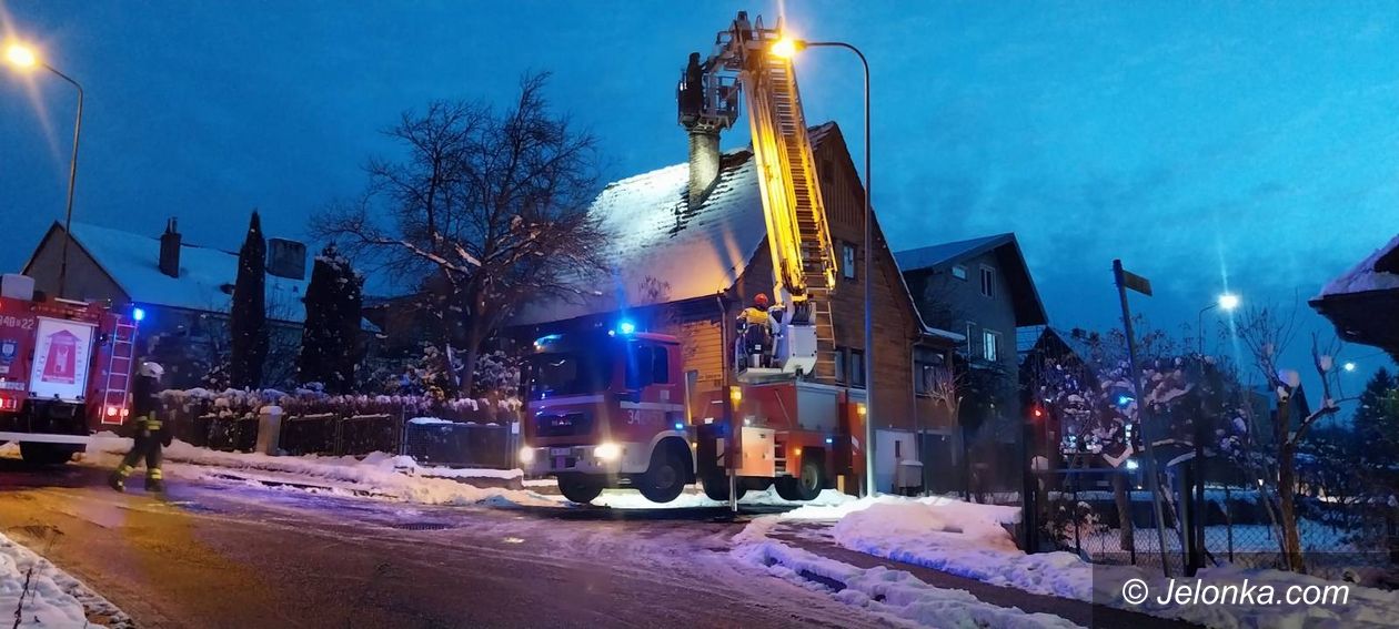 Jelenia Góra: Dym z komina
