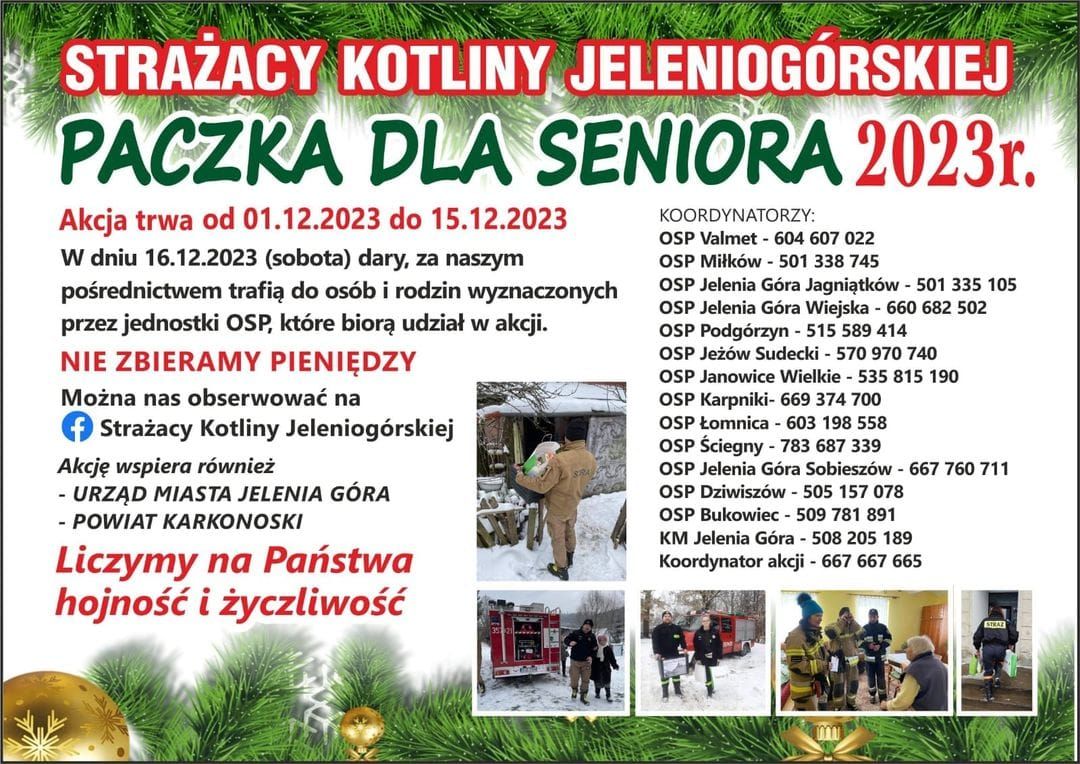 Powiat: Strażacy zaczęli akcję