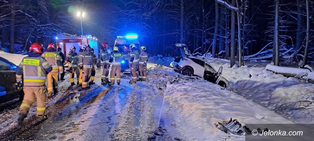 Powiat: Trójka trafiła do szpitala