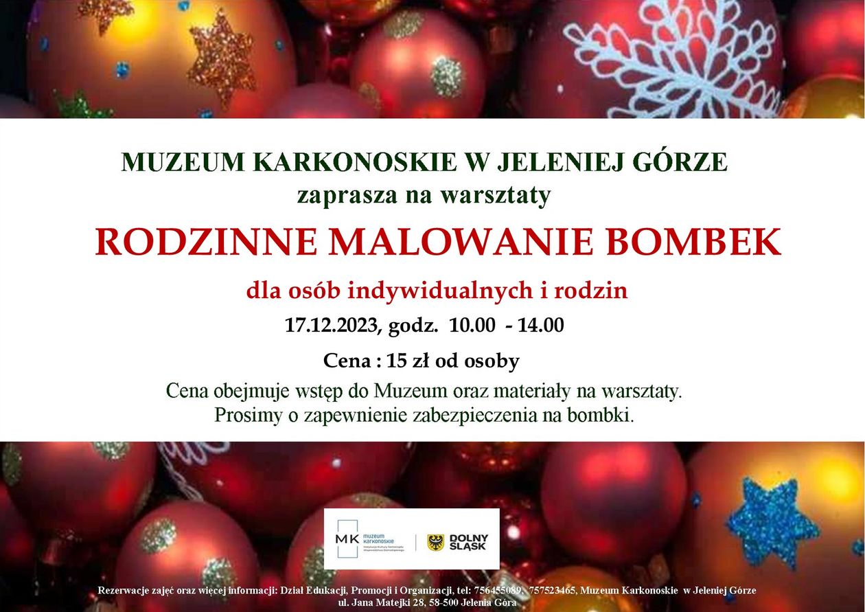 Jelenia Góra: Rodzinne malowanie bombek