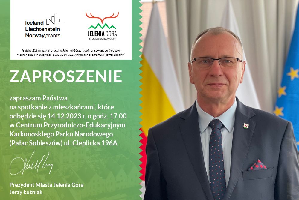 Jelenia Góra: Spotkanie z prezydentem