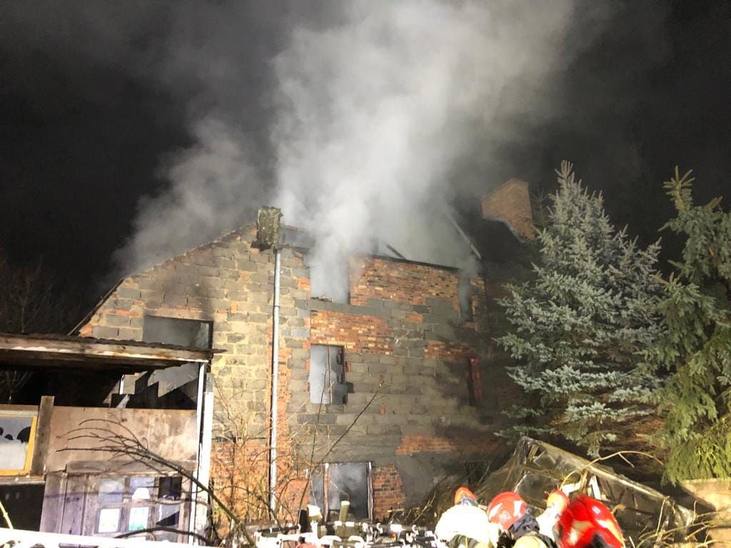 Jelenia Góra: Pożar w Cieplicach
