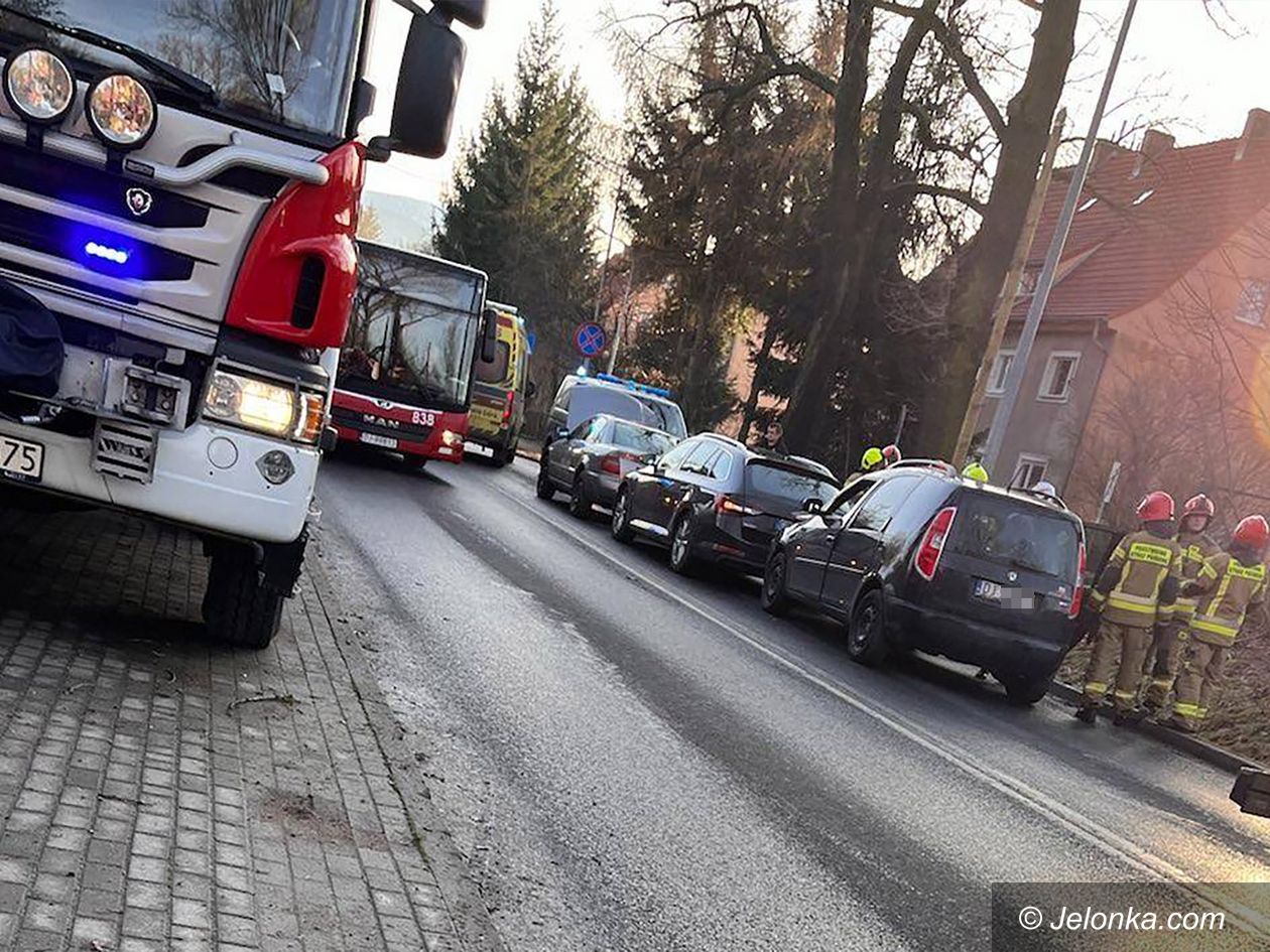 Jelenia Góra: Kolizja 3 aut