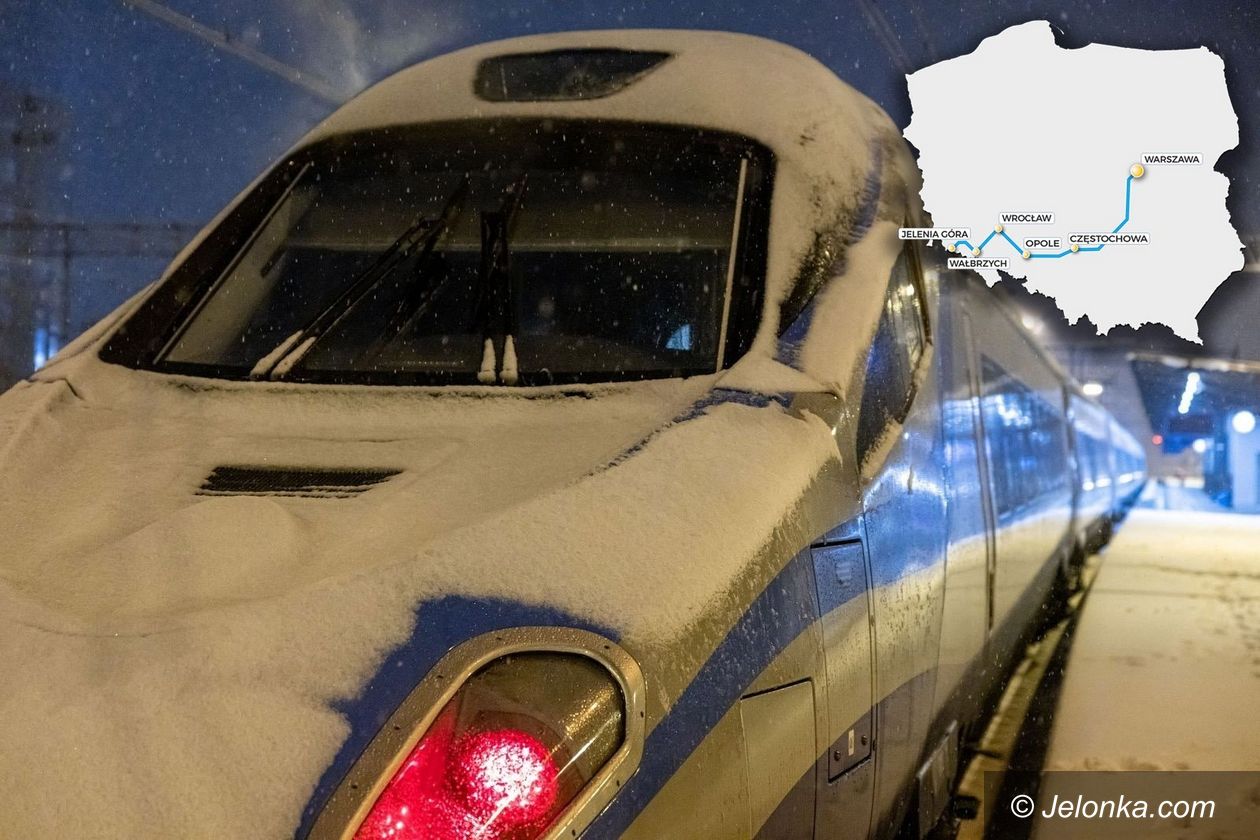 Jelenia Góra: Pendolino wróciło do Jeleniej Góry